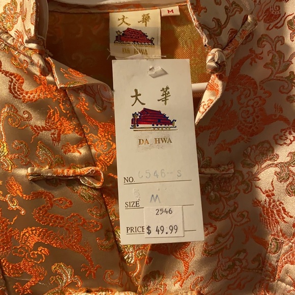 Silk Asian beautiful SHACKET, shirt/light jacket - Picture 4 of 11